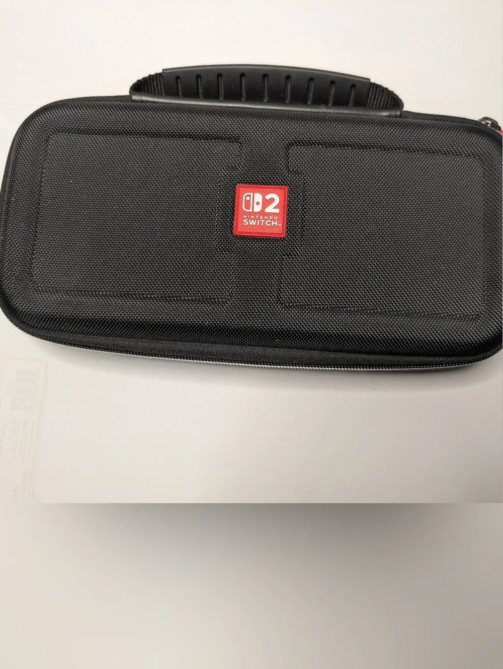 Nintendo Switch Travel Case with Red Logo - Black